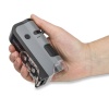 LED-Taschenmikroskop, Vergrößerung 100x - 250x, inkl. Adapter-Clip für Smartphone und mit Auflagesystem für Objektivträger (Batterie ist bereits im Lieferumfang enthalten)
